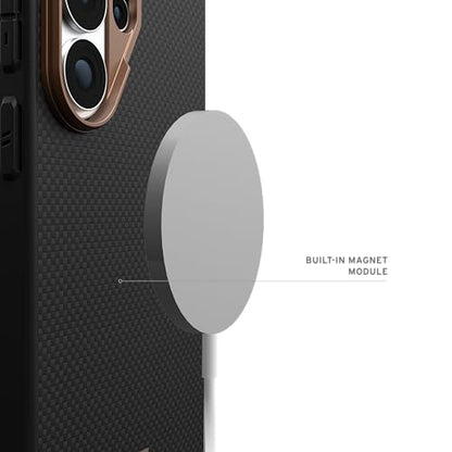 URBAN ARMOR GEAR UAG for Samsung Galaxy S26 Ultra Case 6.9" Fibr Armr - Magnetic Charging Compatible Rugged Military Drop Tested Protective Cover, Black/Bronze - color: Fibr Armr - Black/Bronze