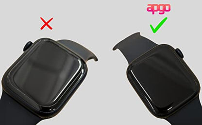 2X apgo HD HQ Flex Ultra-Clear Screen Protector for Bemi Fun, Hydrogel Film, Flexible, Soft TPU with Positioning Layer Easy Installation