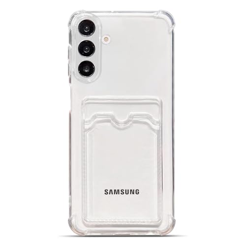 Tuokiou Clear Wallet Phone Case for Samsung Galaxy S26, Upgrade Card Slot Case, Slim Fit Protective Soft TPU Shockproof Wallet Case with Cute Card Holder Pocket for Galaxy S26 (Clear) - color: Clear, size: Samsung Galaxy S26