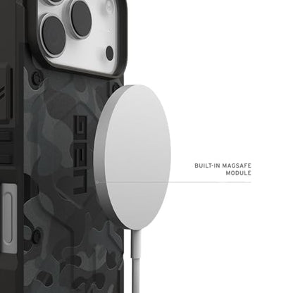 URBAN ARMOR GEAR UAG Designed for iPhone 17 Pro Case Pathfinder SE - Compatible with MagSafe Military Grade Protective Cover, Midnight Camo - color: Pathfinder SE - Midnight Camo