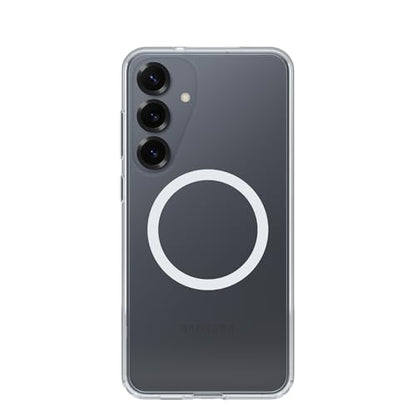OtterBox Samsung Galaxy S25+ Symmetry Series Clear Magnet Case - Clear - Ultra-Thin, Sleek, Wireless Charging Compatible Phone Case - color: Clear, style: Samsung Galaxy S25+