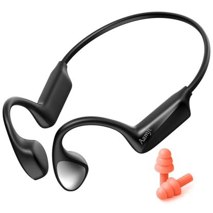 Bone Conduction Headphones - Bluetooth 6.0 Open Ear Headphones, Comfort Fit Wireless Headphones with Mic, 10hrs Playtime, IPX6 Sweatproof, Lightweight,Premium Loud Sound for Running,Sport,Travel