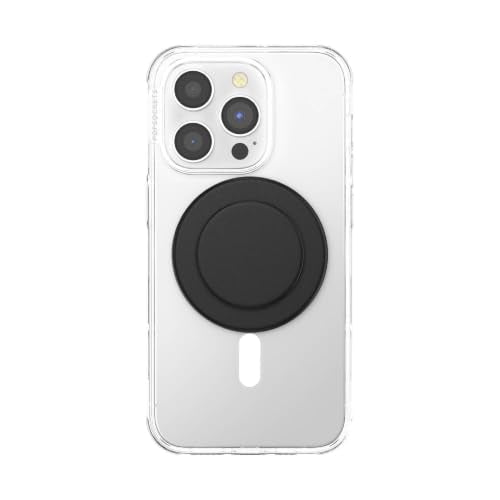 PopSockets Phone Grip for MagSafe, Magnetic Holder- Black - color: Black, style: MagSafe