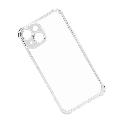 1PC Clear Soft TPU Silicone Case for iPhone 13 | Clear Flexible Back Cover Made of Soft TPU/Silicone Rubber with Precise Rear Camera Cutouts - color: For iPhone 13