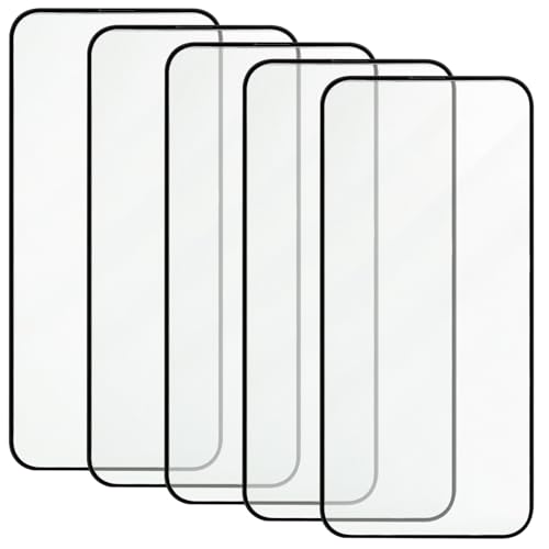 5 Pieces Tempered Glass Screen Protector High Definition Display Cover Compatible With iphone17 - color: 17
