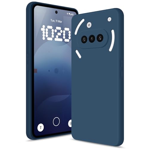 Silicone Case for Nothing Phone 3A, Blue - color: Blue, size: Nothing Phone 3A