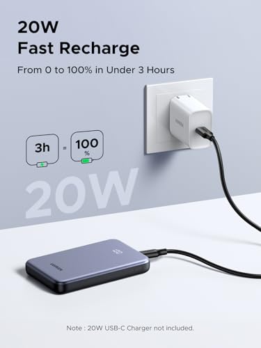 UGREEN 10000mAh 22.5W PD3.0 Compact Power Bank for iPhone 18 Pro Galaxy S25