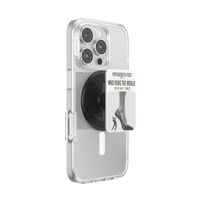 PopSockets Phone Grip for MagSafe, Magnetic Holder- Who Runs the World - color: Who Runs the World, style: MagSafe