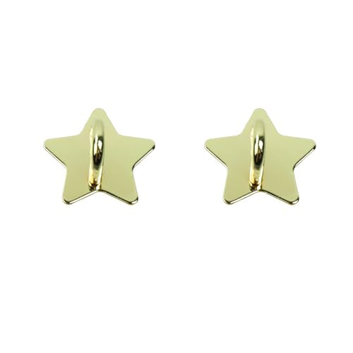 Crapyt 12 Pcs Metal Phone Hook, Adhesive Metal Phone Finger Grip Loop - color: Gold
