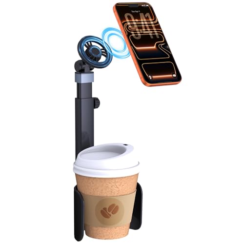 Vitog 2-in-1 Car Mount, Universal 2026 Hands Free Phone Holder for Your Car - color: Black(Magnetic)