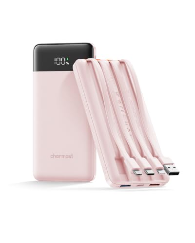 charmast Portable Charger,Fast Charging Power Bank - color: Dustypink