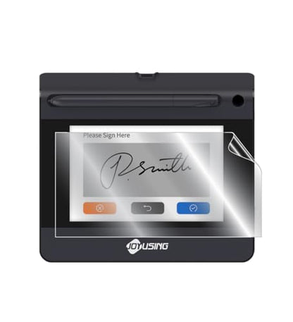 IPG for Joyusing Signature Pads MT510B (10.1 Inch), SP550 (5 Inch), SP610B (10.1 Inch) Display Touchscreen HydroGel Screen Protector Invisible Ultra HD Clear Film Anti Scratch Skin Guard - Smooth/Self-Healing/Bubble -Free (5 Inch - SP550) - size: 5 Inch -