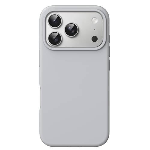 JETech Silicone Case for iPhone 17 Pro, Grey - color: Grey, size: iPhone 17 Pro