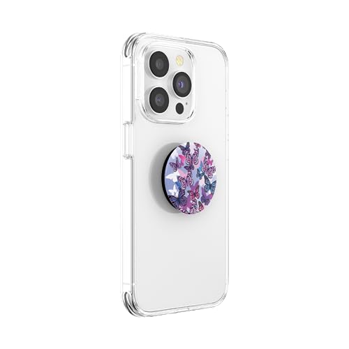 PopSockets Adhesive Phone Grip, Holder- Flutterby - color: Flutterby, style: Adhesive