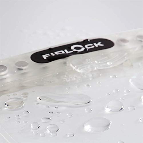 FIDLOCK Hermetic Dry Bag Flexible Magnetic Bag, Mini, Transparant | Mini Dry Bag, Magnetic Self-Sealing Closure, Water/Dust Protection, Lanyard Carry, Best For Keys/Cards/Cash - color: Transparent, size: Mini