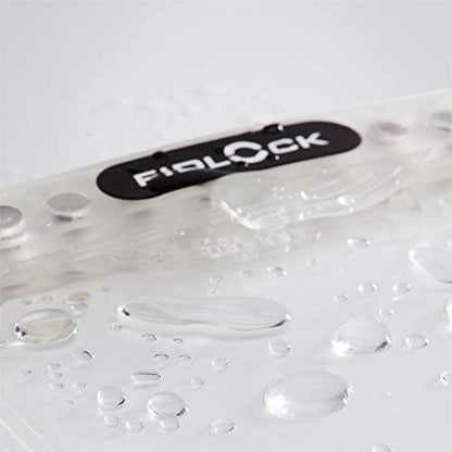 FIDLOCK Hermetic Dry Bag Flexible Magnetic Bag, Mini, Transparant | Mini Dry Bag, Magnetic Self-Sealing Closure, Water/Dust Protection, Lanyard Carry, Best For Keys/Cards/Cash - color: Transparent, size: Mini
