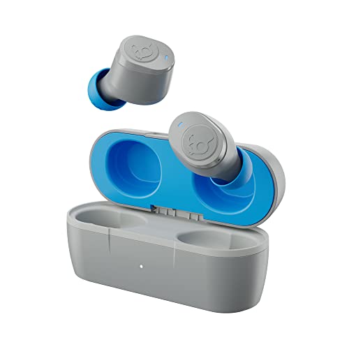 Skullcandy Jib True 2 Wireless In-Ear Bluetooth Earbuds - Light Grey/Blue - color: Light Grey/Blue, size: Jib True 2