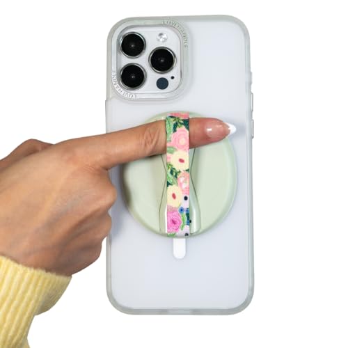 LOVEHANDLE Original Universal Phone Grip - Camellias - color: Camellias