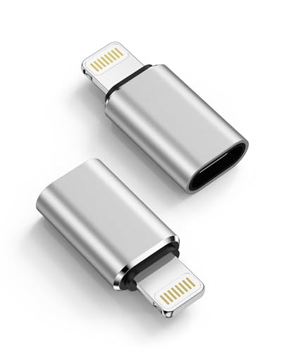 2-Pack USB C to Lightning Adapter, Type C to Lightning Adapter Fast Charger - size: 2 Pcs USB C to Lightning Adapter
