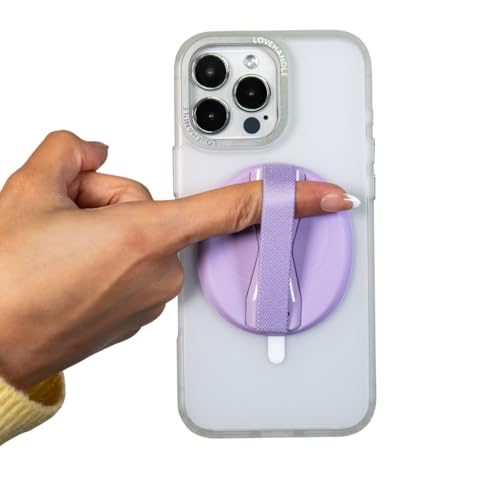 LOVEHANDLE Original Universal Phone Grip - Lavender - color: Lavender