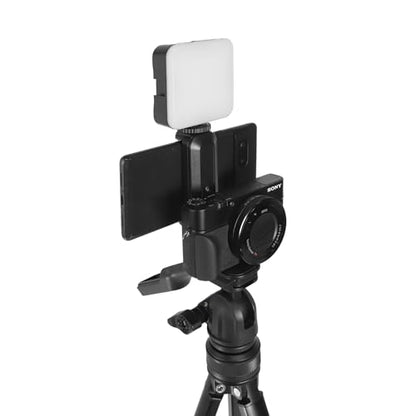 Heavy Duty Lightweight Tripods by foldio foldable studio, Portable Cell Phone & Camera Tripods with Phone Holder, for iPhone, Android, Tripod for Photo Video Shooting (Travel Tripod - Aluminum) - style: Travel Tripod - TT Aluminum