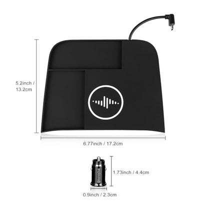Wireless Phone Charging Pad for Chevrolet Equinox 2018-2023