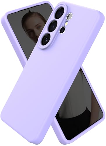 CUZMIGO Liquid Silicone Case for Samsung Galaxy S26 Ultra, Light Purple | Soft Liquid Silicone, Raised Camera Lens Protection, Multiple Neon Bright Colors, Microfiber Lining, Smooth Grip, Slim Fit - color: Light Purple, size: S26 Ultra