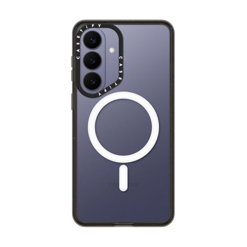 CASETiFY for Galaxy S26+ Case - Impact Magnetic Clear Black | Wireless charging and MagSafe compatible | 8.2 ft. 4x Military Grade Drop Protection | Black - color: Clear Black, size: Galaxy S26+ (6.7")