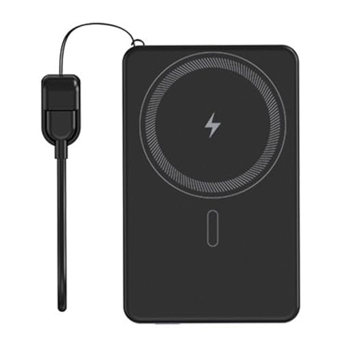 Thin Magnetic Digital Display Wireless Charging Battery Holder Case Without Battery Easy to Assemble for Electronics - color: Light Blue