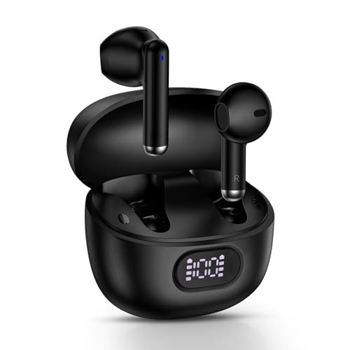 Wireless Earbuds Bluetooth Headphones for Samsung Galaxy S26 S25 Ultra S24 - color: Black