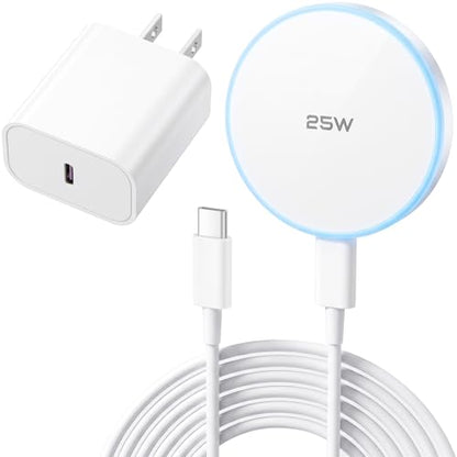 MagSafe Charger 25W Magnetic Wireless Charger Charging Pad with 30W Adapter