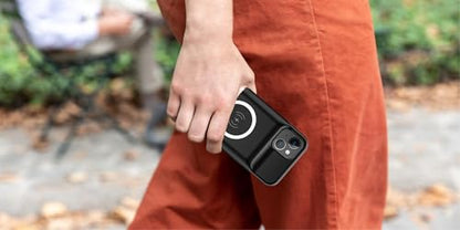 Wireless Battery Case for iPhone 13, 10000mAh Portable Protective Charging Case with Wireless Charging Compatible with iPhone 13 (6.1 inch) Rechargeable Battery Pack Charger Case with Carplay -Black - size: iPhone 13