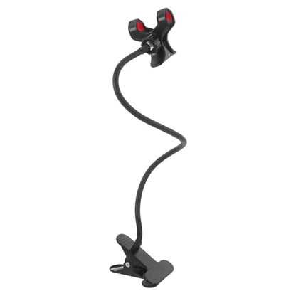 SEWACC Flexible Gooseneck Cell Phone Holder for Desk and Bedside Clamp