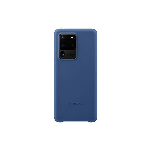 Samsung Original Galaxy S20 Ultra 5G Silicone Cover/Mobile Phone Case - Navy - color: Navy, style: S20 Ultra 5G