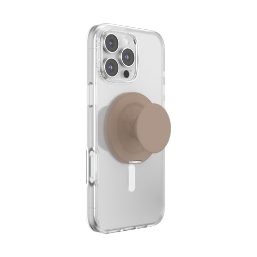 PopSockets Kick-Out Grip for MagSafe, Kickstand- Latte - color: Latte, style: MagSafe Kick-Out
