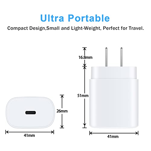 25W Samsung Fast Charging Block Android Phone Charger USBC Wall Outlet Plug - color: White