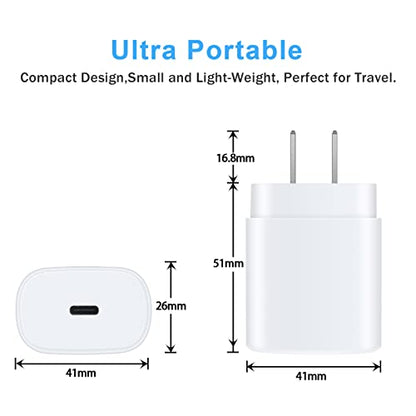 25W Samsung Fast Charging Block Android Phone Charger USBC Wall Outlet Plug - color: White
