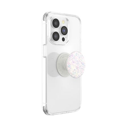 PopSockets Adhesive Phone Grip, Holder- Confetti White - color: Confetti White, style: Adhesive