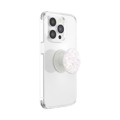 PopSockets Adhesive Phone Grip, Holder- Confetti White - color: Confetti White, style: Adhesive