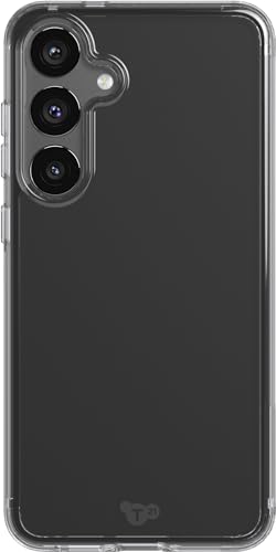 Tech21 Evo Clear case for Samsung Galaxy S24+ - Transparent Anti-Yellowing case - Clear - size: S24 Plus