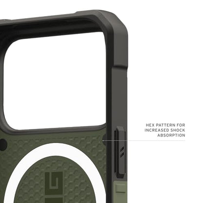 URBAN ARMOR GEAR UAG Designed for iPhone 17 Pro Case Pathfinder - Compatible with MagSafe Military Grade Protective Cover, Olive - color: Pathfinder - Olive
