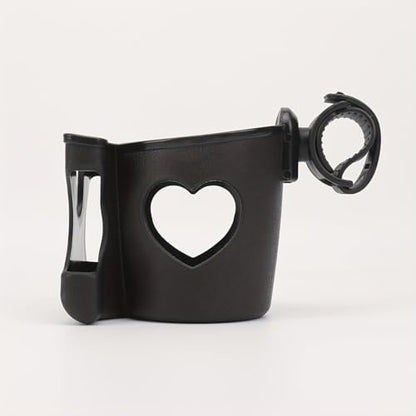 Trolley Cup Holder with Phone Mount, Bicycle Cup Holder, Universal Cup Holder, 2-in-1 Phone Stand Suitable for Strollers, Bicycles, Wheelchairs, Scooters