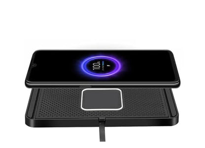 Phone Holder Charger Mat Silicone Mat Non Slip Pad Holder Car Wireless Non Slip Charger Practical