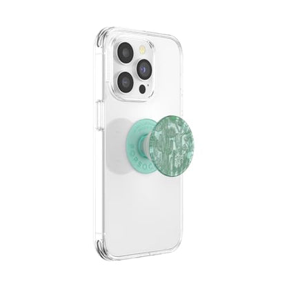 PopSockets Adhesive Phone Grip, Holder- PopPlant Cacti - color: Clear Cacti