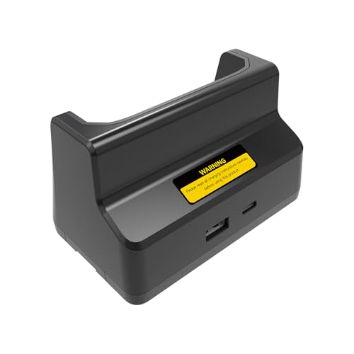 Wireless Charger for Ulefone Rugking/Power Armor 16S/ Armor 21/ Power Armor 16 Pro, Desk Charging Dock, Dual Output Charging, 2-in-1 Charger Stand