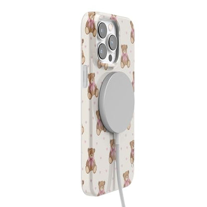 Casely iPhone 14 Pro Case | Cuddle Up | Teddy Bear | Compatible with MagSafe | Classic Ultra Slim Design - color: Cuddle Up | Teddy Bear, size: iPhone 14 Pro