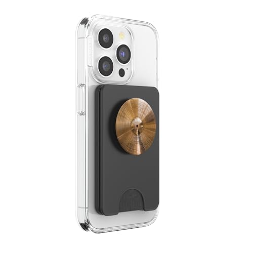Drummer Drums Drumming Drum Set Music Lover Drum Cymbal PopSockets PopWallet for MagSafe - style: Magnetic PopWallet
