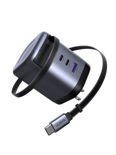 UGREEN Nexode 100W Retractable Charger Block, 4 in 1 Fast Charging Adapter