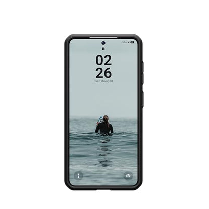 URBAN ARMOR GEAR UAG for Samsung Galaxy S26 Case 6.3" Dot - Magnetic Charging Compatible Transparent Transparent Rugged Military Drop Tested Protective Cover, Black - color: Dot - Black