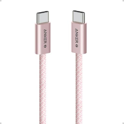 Anker Zolo USB C to USB C Cable, 240W Fast Charging Cable (3.3 ft, Pink) - color: Pink, size: 3.3ft
